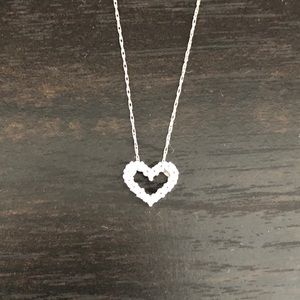 Petite heart necklace